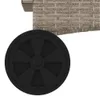 Sonnenliege mit Rollen und Auflage Hellgrau Poly Rattan Produktbild-Vorschau 9