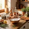 "CopperGarden®" Rührschüssel ø18 cm | 1,5 Liter Kupfer Produktbild-Vorschau 6