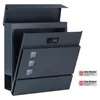 Theo&Cleo Briefkasten Wandbriefkasten mit Zahlenschloss Produktbild-Vorschau 1