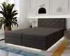 Americká postel 180x200 ROSIE 3 - tmavě šedá Náhled obrázku produktu 1