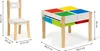 Mobili in legno per bambini: set composto da tavolo + 2 Anteprima dell’immagine prodotto 9