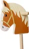 Bigjigs Toys Cavallo di legno su bastone Anteprima dell’immagine prodotto 3