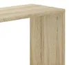vidaXL Regál 5 políc Sonoma dub 45x23,5x162,5 cm Materiál Náhľad obrázku produktu 6