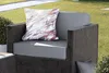 MuchoWow® Outdoor Kissen - Marmor - Weiß - Gold - Rot - Produktbild-Vorschau 5