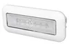 A white LED battery-powered light fixture with a textured lens. Anteprima dell’immagine prodotto