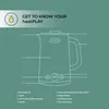 Elektrická kanvica CHiATO heatPLAY Groove, 1,7 L - čierna Náhľad obrázku produktu 9