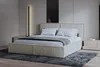 MOEBLO Polsterbett Bett 04 – Doppelbett mit Cord Bezug, Produktbild-Vorschau 3
