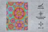 MuchoWow® Mauspad Mousepad Design - Flower Power - Farben Produktbild-Vorschau 3