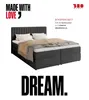 BroMARKT Boxspringbett DREAM mit 2 Bettkasten, Produktbild-Vorschau 2