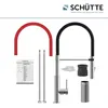 SCHÜTTE Küchenarmatur STILO mit Geschirrbrause, Wasserhahn Produktbild-Vorschau 3