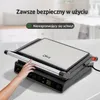 Grill kontaktowy Olvy, 1800W, grill elektryczny, opiekacz Podgląd zdjęcia produktu 11