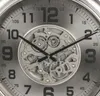 Formano XXL Wanduhr Silver 52x60cm Metall Uhr mit Produktbild-Vorschau 2
