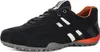 A single black GEOX sneaker with orange accents is shown against a white background. Anteprima dell’immagine prodotto