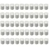 50er Set Grablicht Weiss | Grabkerze Kleine Friedhofskerzen Produktbild-Vorschau 1