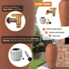 GARANTIA Kit Réservoir Amphore 240 L, terre cuite incl. Voir les images du produit 4