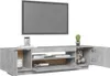 A TV stand with a television mounted above it, against a white background. Anteprima dell’immagine prodotto