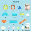 110 magnetische bouwstenen, STEM Montessori speelgoed voor Productafbeelding-voorbeeld 3
