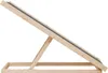 vidaXL Hunderampe Grau 100x40 cm Massivholz Tanne Produktbild-Vorschau 6
