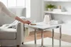 Beistelltisch >Reno mini< in MDF weiß, Metall Produktbild-Vorschau 3