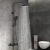 Czarny system natryskowy z deszczownicą i termostatem 40℃, Podgląd zdjęcia produktu 13