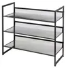 home24 Schuhregal - Schwarz - Metall Produktbild-Vorschau 1
