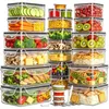 40Stk Frischhaltedosen mit Deckel,Meal Prep Produktbild-Vorschau 1