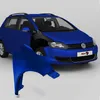 BLU Aile Compatible avec VW Volkswagen Golf V+ / Golf 5 Voir les images du produit 2