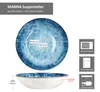 Marina 6er Set blaue Suppenteller 450ml maritime Teller Produktbild-Vorschau 6