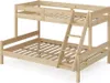 Patrová postel Vitalispa Everest Přírodní dřevo 140x200 / Náhled obrázku produktu 1