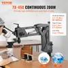 A person using a microscope with a stand, with product specifications and close-ups of jewelry. Anteprima dell’immagine prodotto