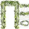 Künstliche weiß-Girlande, für Zuhause, Garten, Outdoor, Produktbild-Vorschau 3