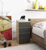 Kommode 40 cm 4 Schubladen Wohnzimmer Schrank B40 x H74 x Produktbild-Vorschau 2
