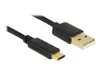 DELOCK Kabel USB 2.0 A > C 4.0m schwarz Produktbild-Vorschau 4