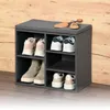 KESPER® schoenenkast grijs met zitkussen, 3 vakken + 1 Productafbeelding-voorbeeld 11
