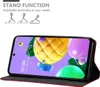 Cadorabo Hülle für LG K52 / K62 / Q52 Schutz Hülle in Rot Produktbild-Vorschau 2