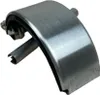 A close-up, isolated shot of a metal gutter component. Produktbild-Vorschau