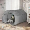 Tente tunnel Vitalispa Kubby Gris 100x80cm avec fenêtre, Voir les images du produit 3
