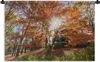 MuchoWow® Wandteppich Wandbehang Sonnenlicht durch einen Produktbild-Vorschau 1