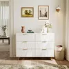 Comodino INONEFT con 6 cassetti, 100x34x73 cm, mobile Anteprima dell’immagine prodotto 7