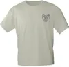 T-Shirt mit Print Steinbock Kopf gebogene Hörner - 11912 Produktbild-Vorschau 1