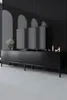 Skye Decor, Lord - Black, szafka pod telewizor, czarna, 180 Podgląd zdjęcia produktu 1