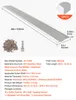 VEVOR, 12 kusů, ochrana okapů, 152,4 mm, hliníkové clony na Náhled obrázku produktu 7