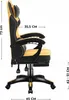 Sedia da gioco Huzaro Force 3.7 Yellow con design Anteprima dell’immagine prodotto 19