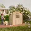 Timbela Kinderspielhaus aus Holz MIT BÖDEN - Spielhaus im Produktbild-Vorschau 2