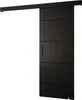 MEBLE KRYSPOL Salwador 4 Schiebetür, 80x204 cm, Schwarz , Produktbild-Vorschau 1