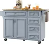 Sweiko îlot de cuisine(110×45-75×92cm),îlot de cuisine Voir les images du produit 13