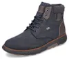Męskie buty za kostkę Rieker B3343-15 blau combi 44 Podgląd zdjęcia produktu 10
