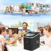 HOMCOM Eiswürfelmaschine Ice Maker 9 Eiswürfel in 8 Min., Produktbild-Vorschau 9