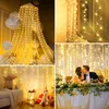 3x2M 200LEDs LED Lichterkette Lichtervorhang Warmweiß mit 8 Produktbild-Vorschau 6