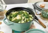 Staub cocotte, 28 cm | šalvějově zelená | kulatá | litina Náhled obrázku produktu 6